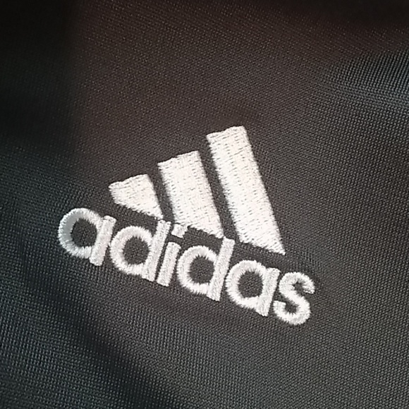 Grey adidas kids Jacket - Picture 2 of 3